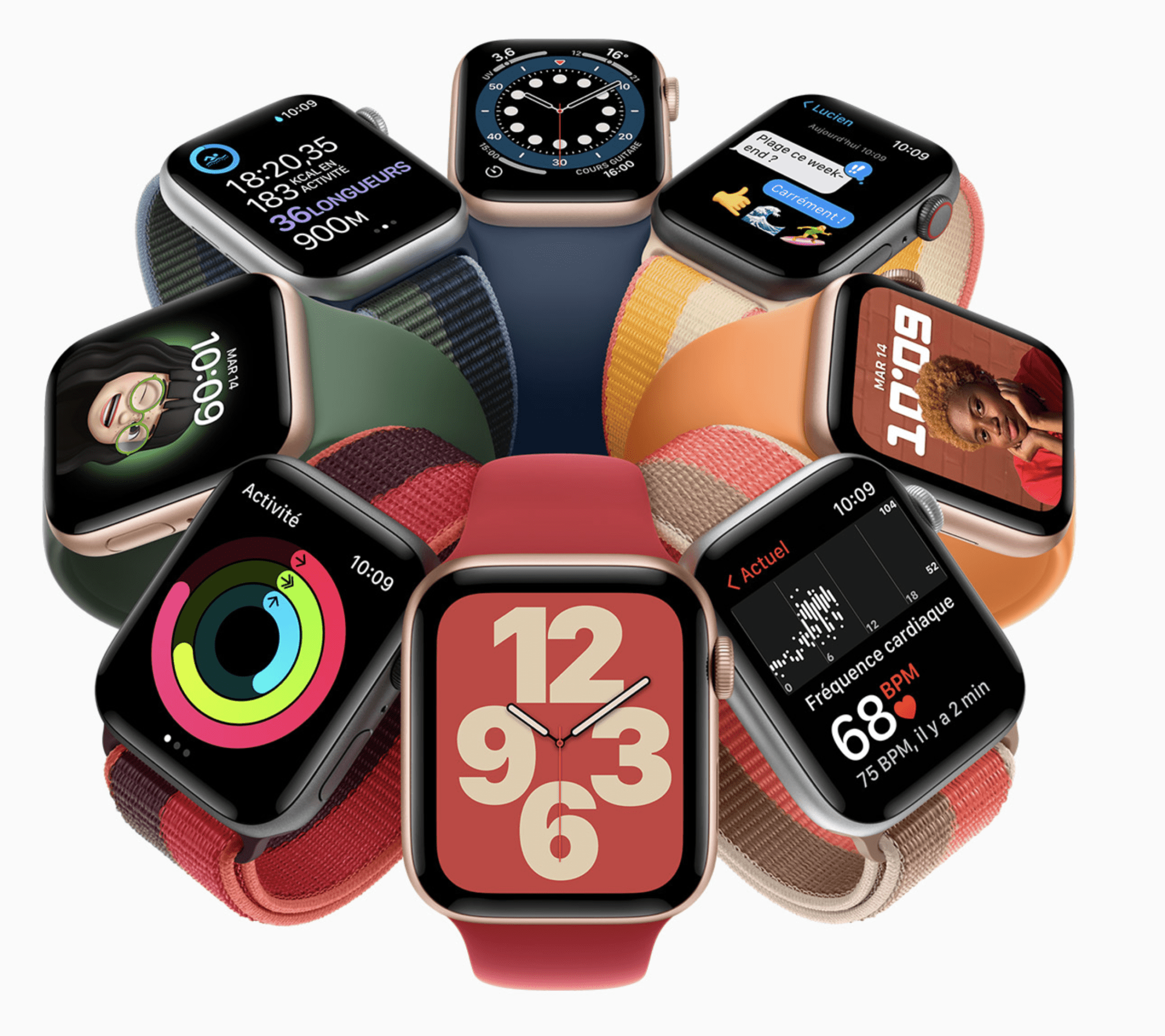 Apple Watch 2021 : Tous les modèles au catalogue 2021